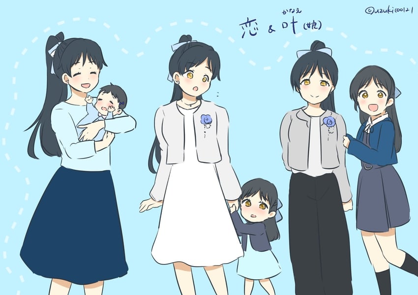 hazuki ren (love live! and 1 more) drawn by uzukibox47