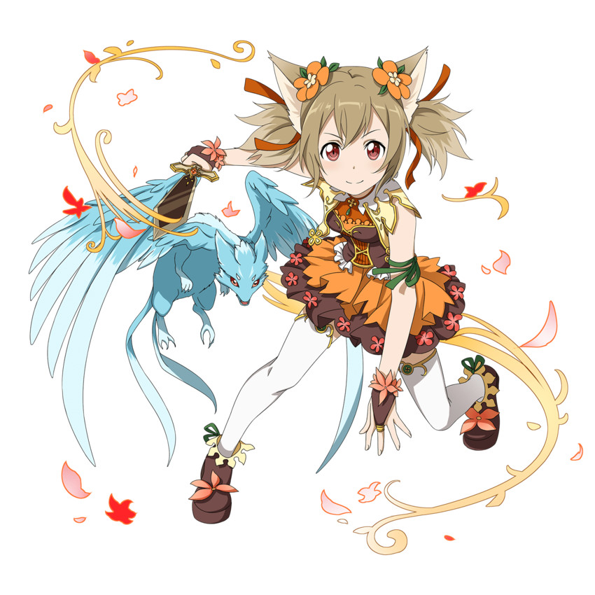 silica and pina (sword art online and 1 more)