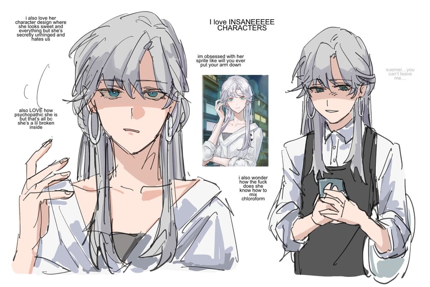 iris wen (love curse: find your soulmate) drawn by the_quipper
