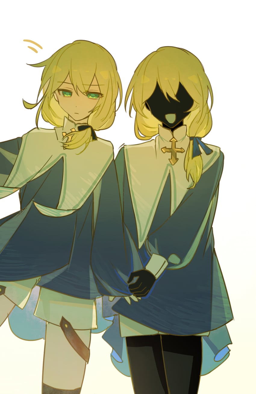 otto apocalypse and void archives (honkai and 1 more) drawn by qieazhibingjiling