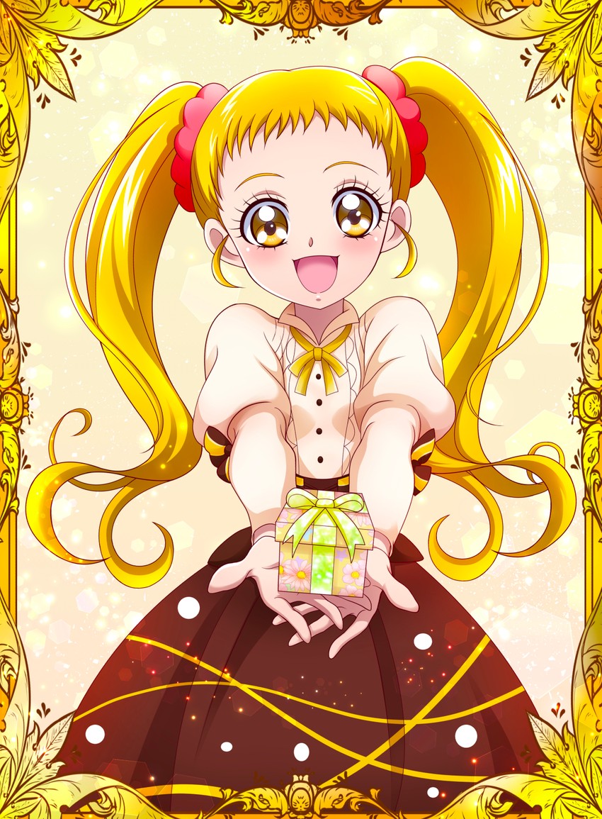 kasugano urara (precure and 1 more) drawn by hanzou