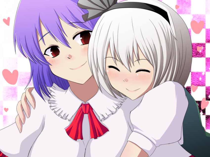 konpaku youmu and nagae iku (touhou) drawn by tama_go