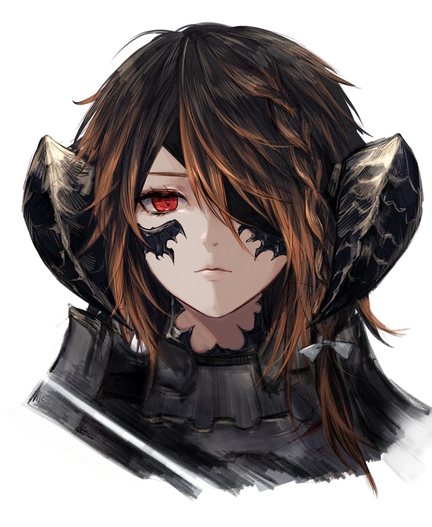 warrior of light (final fantasy and 1 more) drawn by maho_moco
