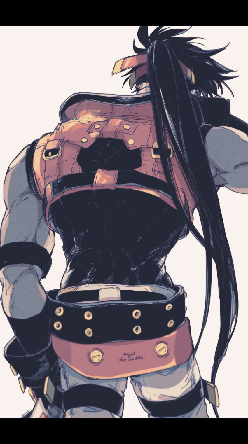 sol badguy (guilty gear and 2 more) drawn by 1_ssmk