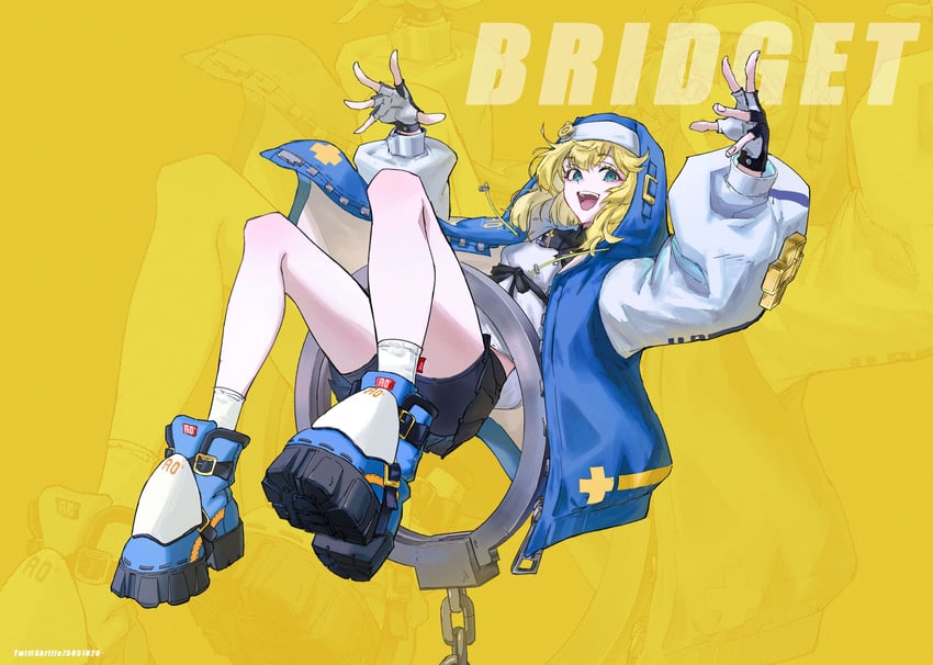 bridget (guilty gear and 1 more) drawn by skrillex_li