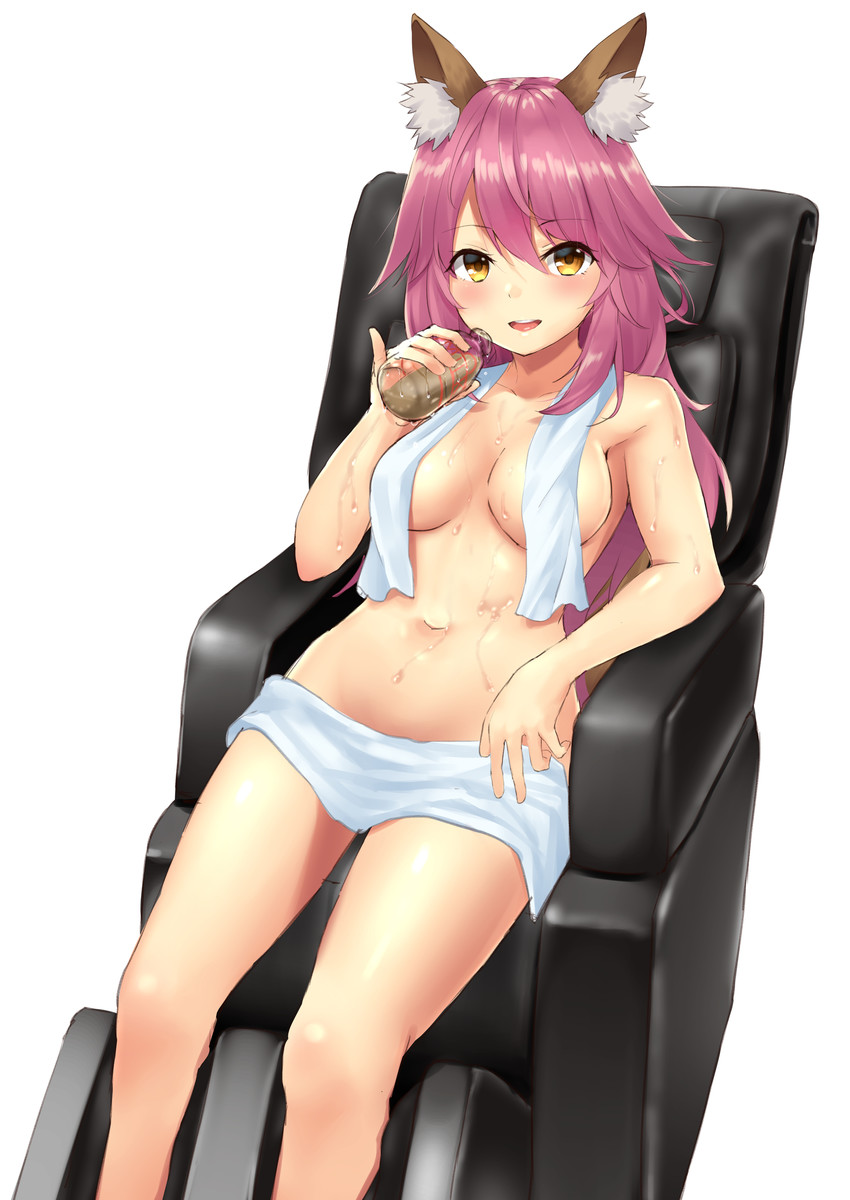 tamamo and tamamo no mae (fate and 1 more) drawn by suiroh_(shideoukami)