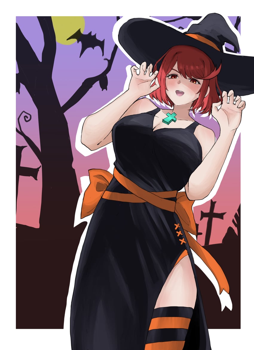 pyra (xenoblade chronicles and 1 more) drawn by yamame_012