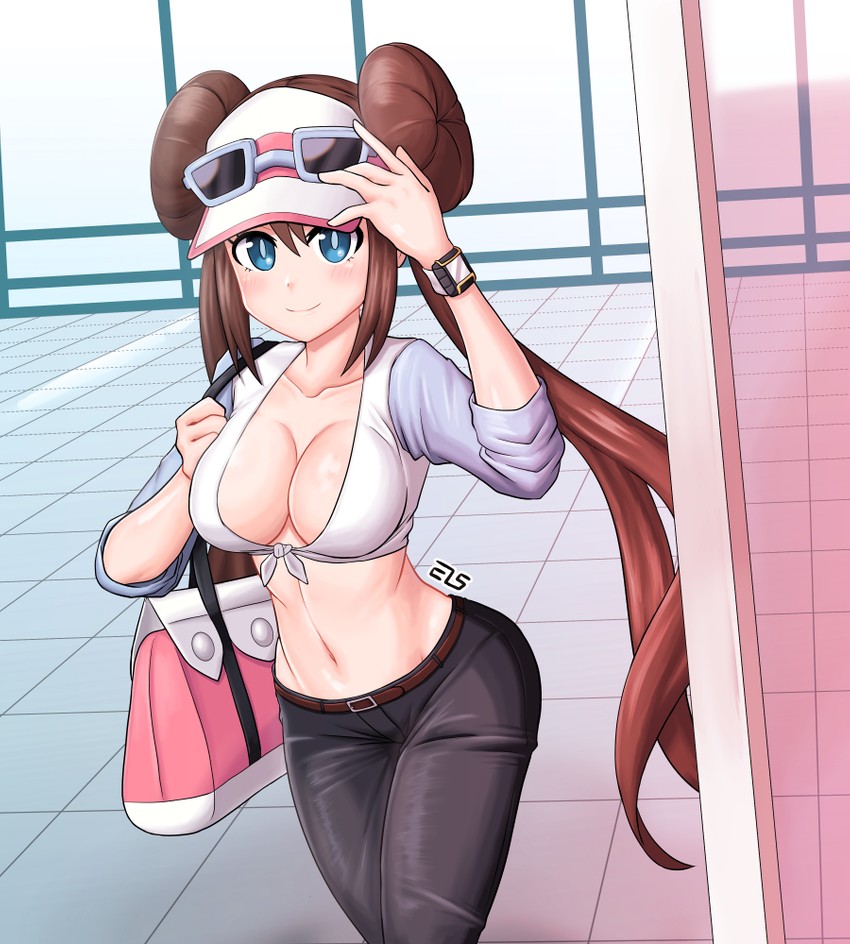 rosa (pokemon and 1 more) drawn by els_(ljhlee12)