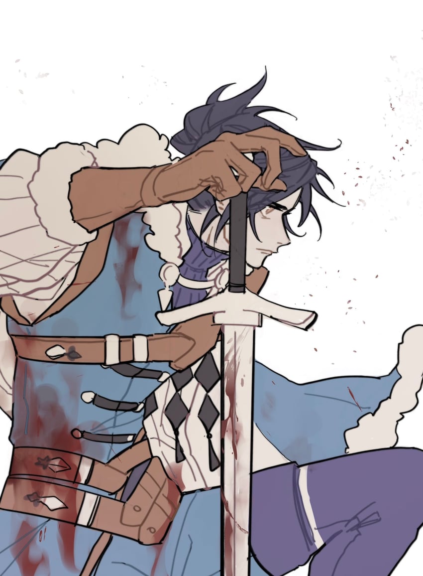 felix hugo fraldarius (fire emblem and 1 more) drawn by julianlynnnn
