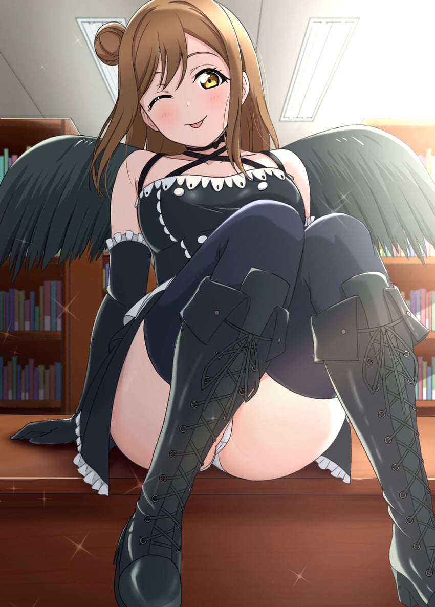kunikida hanamaru (love live! and 1 more) drawn by zanpon