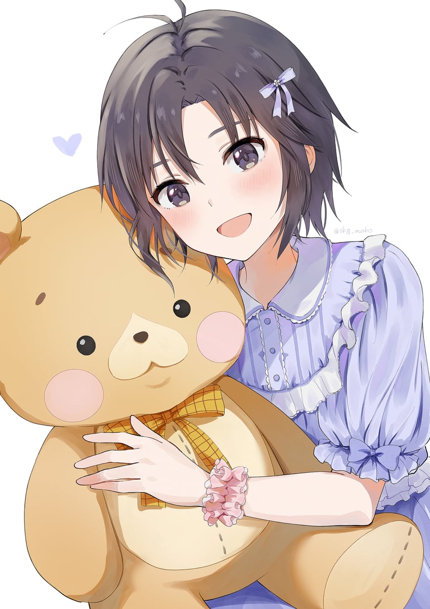 kikuchi makoto (idolmaster and 2 more) drawn by mogskg