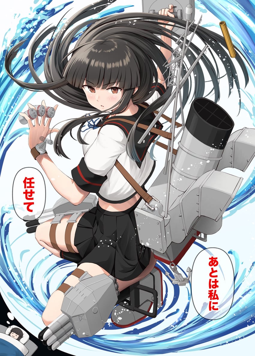 hatsuyuki and hatsuyuki kai ni (kantai collection) drawn by ichikawa_feesu