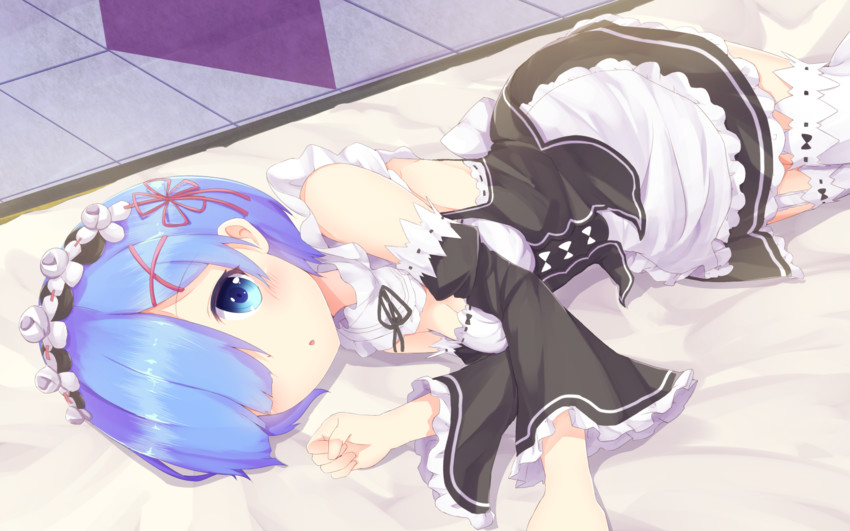 rem (re:zero kara hajimeru isekai seikatsu) drawn by nenosame