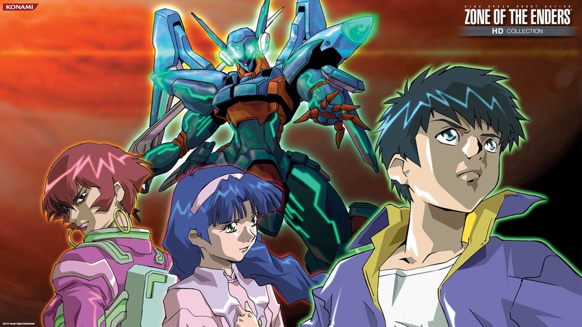 jehuty, leo stenbuck, viola guines, and celvice klein (zone of the enders and 1 more)