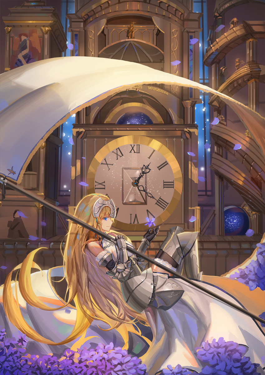 jeanne d'arc (fate and 1 more) drawn by sk_tori