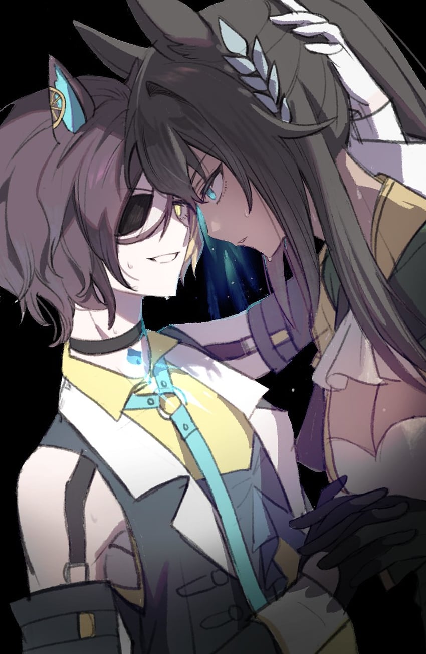 tanino gimlet and symboli kris s (umamusume) drawn by uma_ozisan