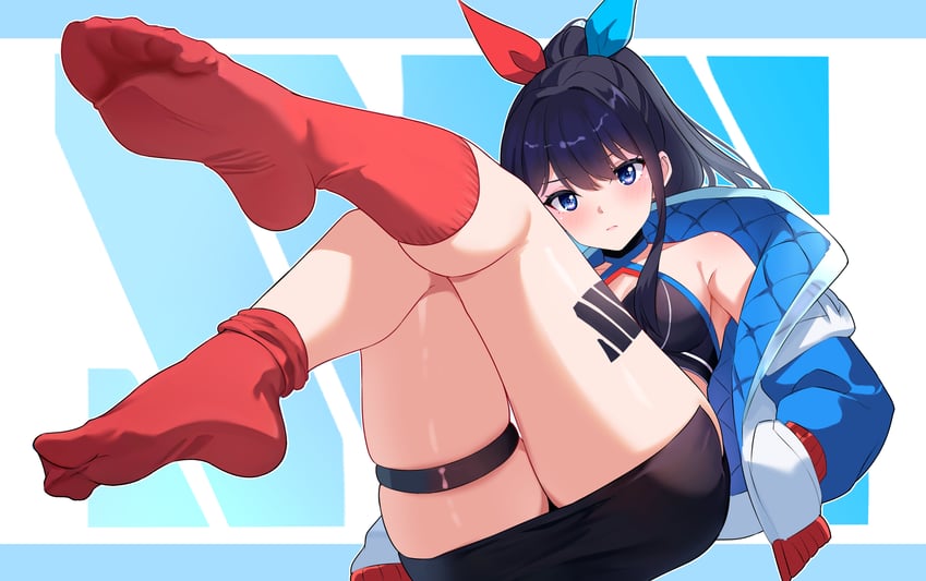 takarada rikka (gridman universe and 1 more) drawn by gher5