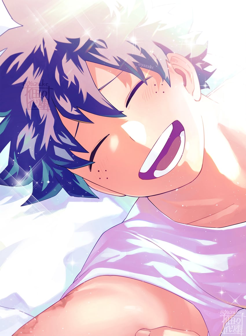 midoriya izuku (boku no hero academia) drawn by yazaki_(yazakc)