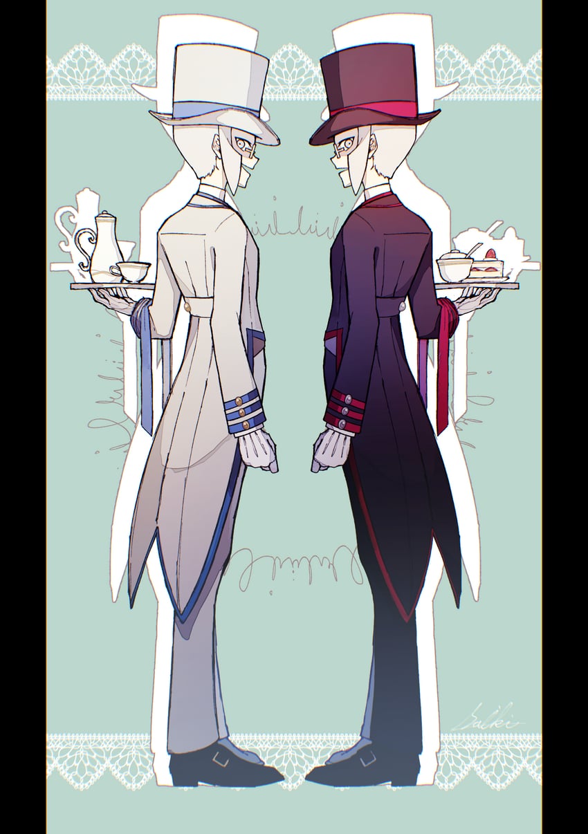 ingo and emmet (pokemon and 1 more) drawn by saiki_(leosetunakia)