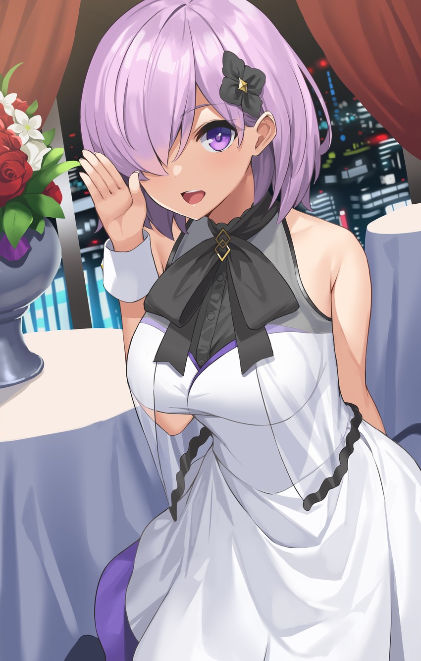 mash kyrielight (fate and 1 more) drawn by suiroh_(shideoukami)