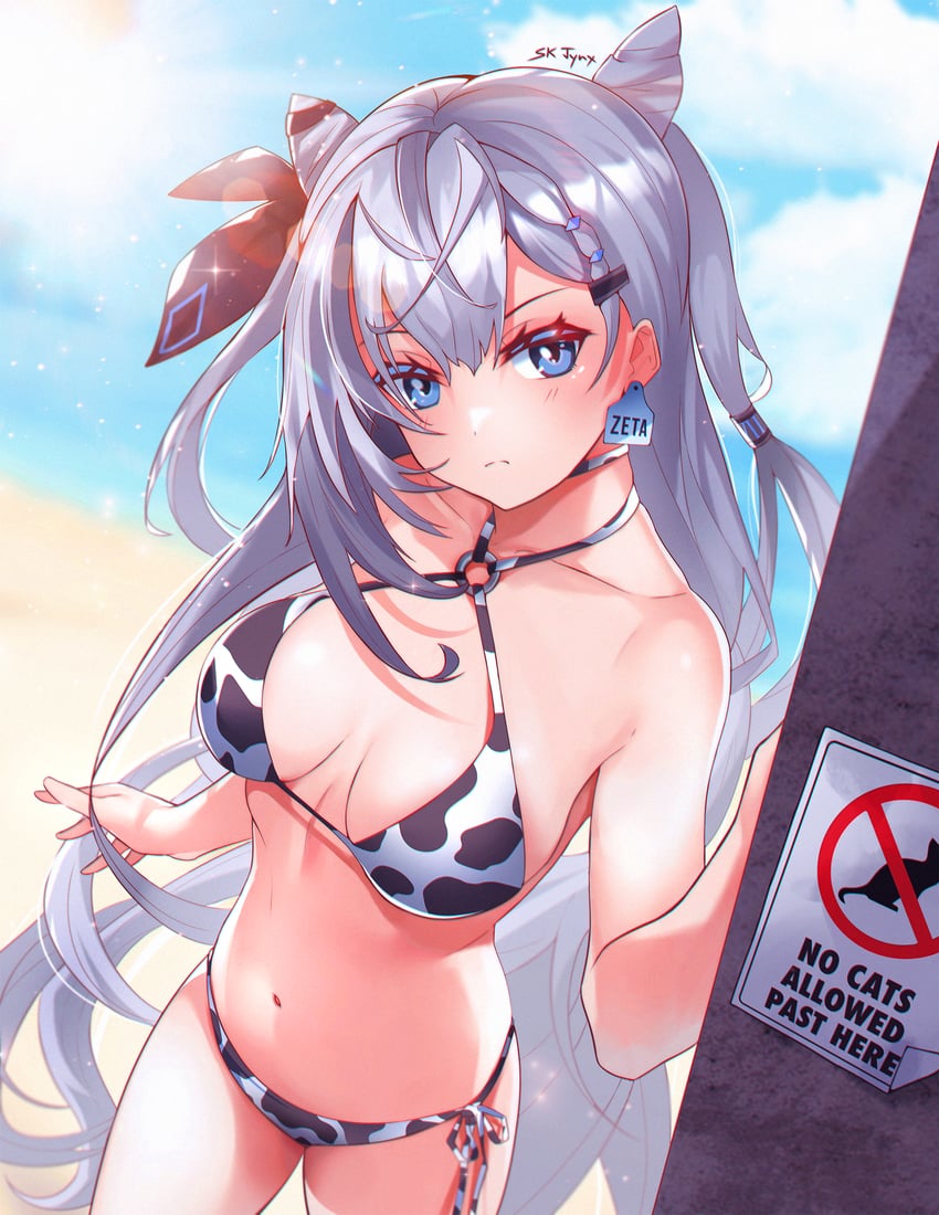 vestia zeta (hololive and 1 more) drawn by sk_jynx