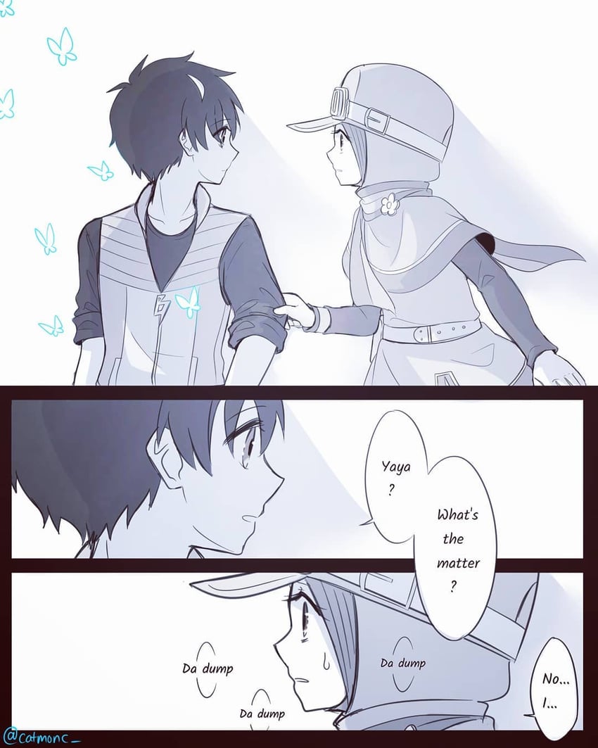 boboiboy and yaya yah (boboiboy and 1 more) drawn by alleycat_nd
