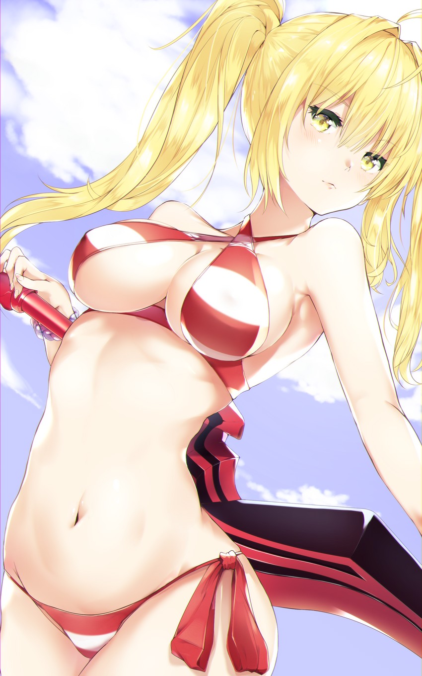 nero claudius (fate and 1 more) drawn by suwakana