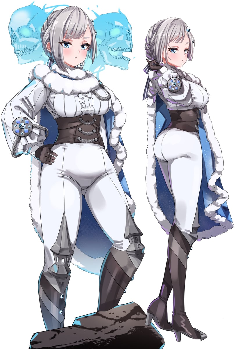 akershus fortress (oshiro project:re) drawn by pizzasi