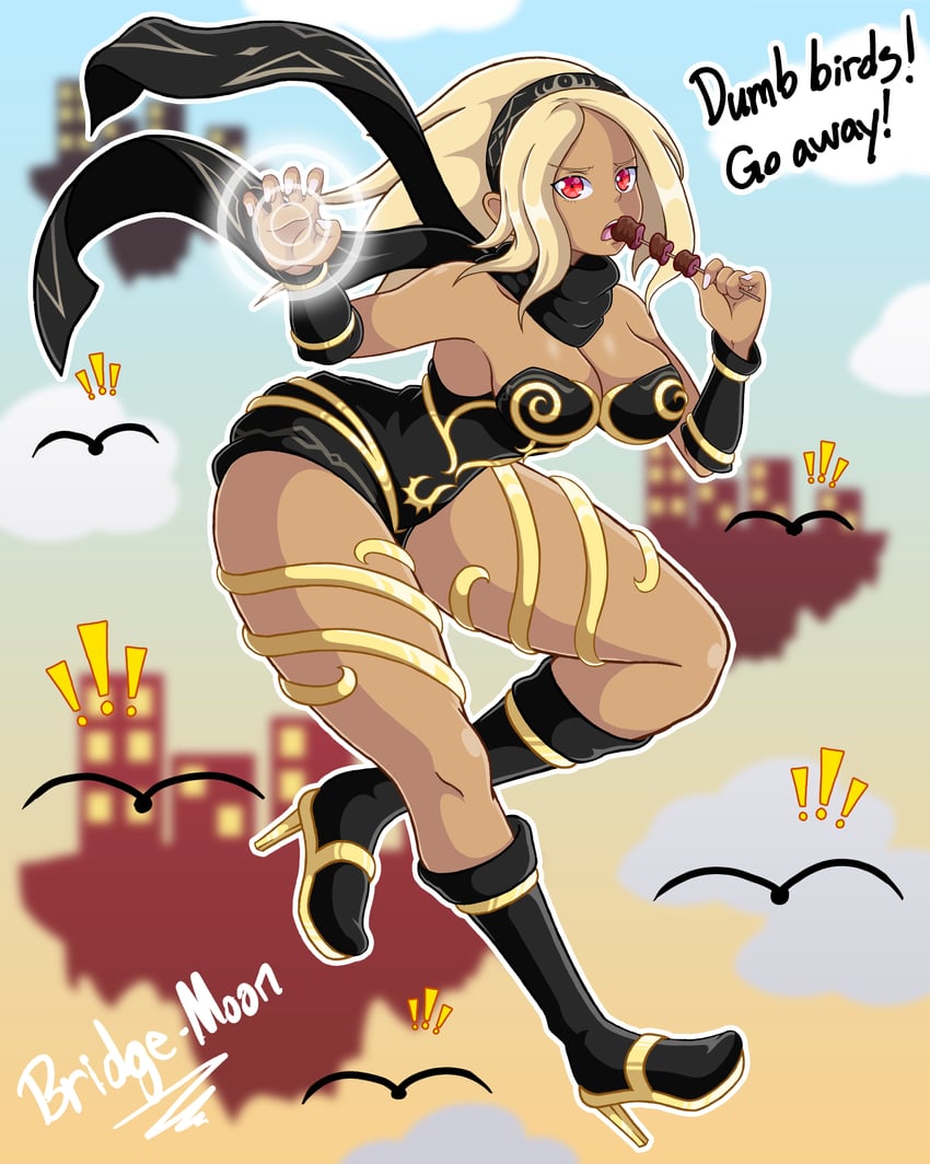 kitten (gravity daze) drawn by bridge-moon