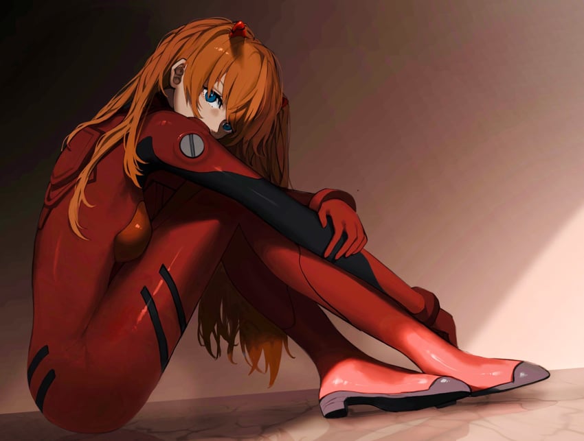 souryuu asuka langley (neon genesis evangelion) drawn by iwashi_111