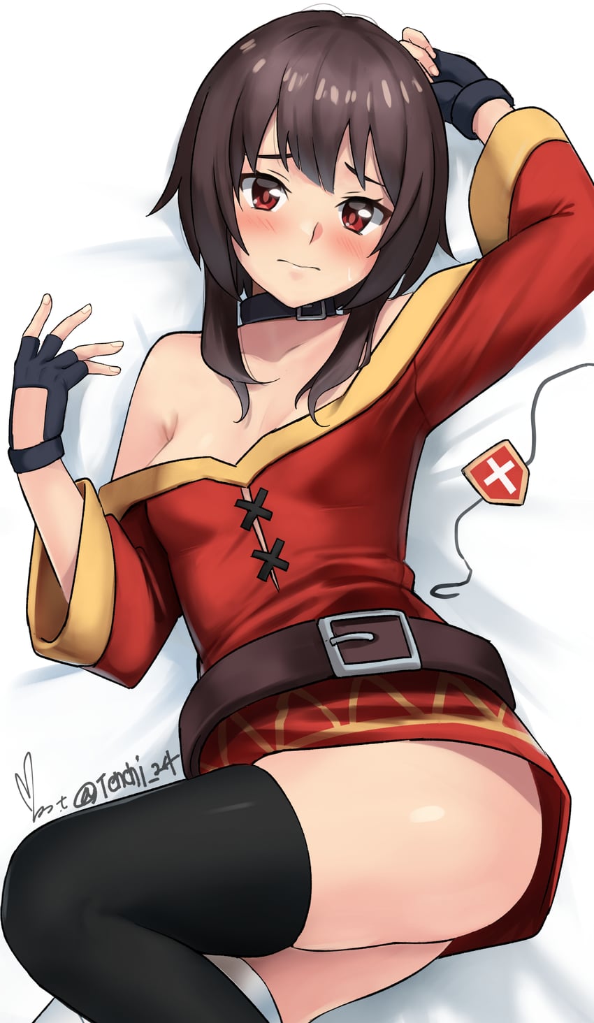 megumin (kono subarashii sekai ni shukufuku wo!) drawn by yoo_tenchi