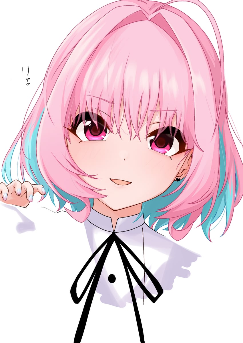 yumemi riamu (idolmaster and 1 more) drawn by kakki_(kackie)