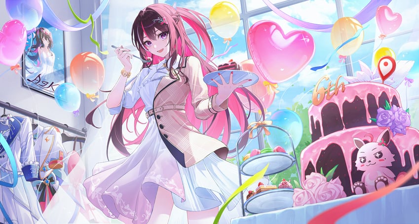 azki and pioneer (hololive and 1 more) drawn by star-ring