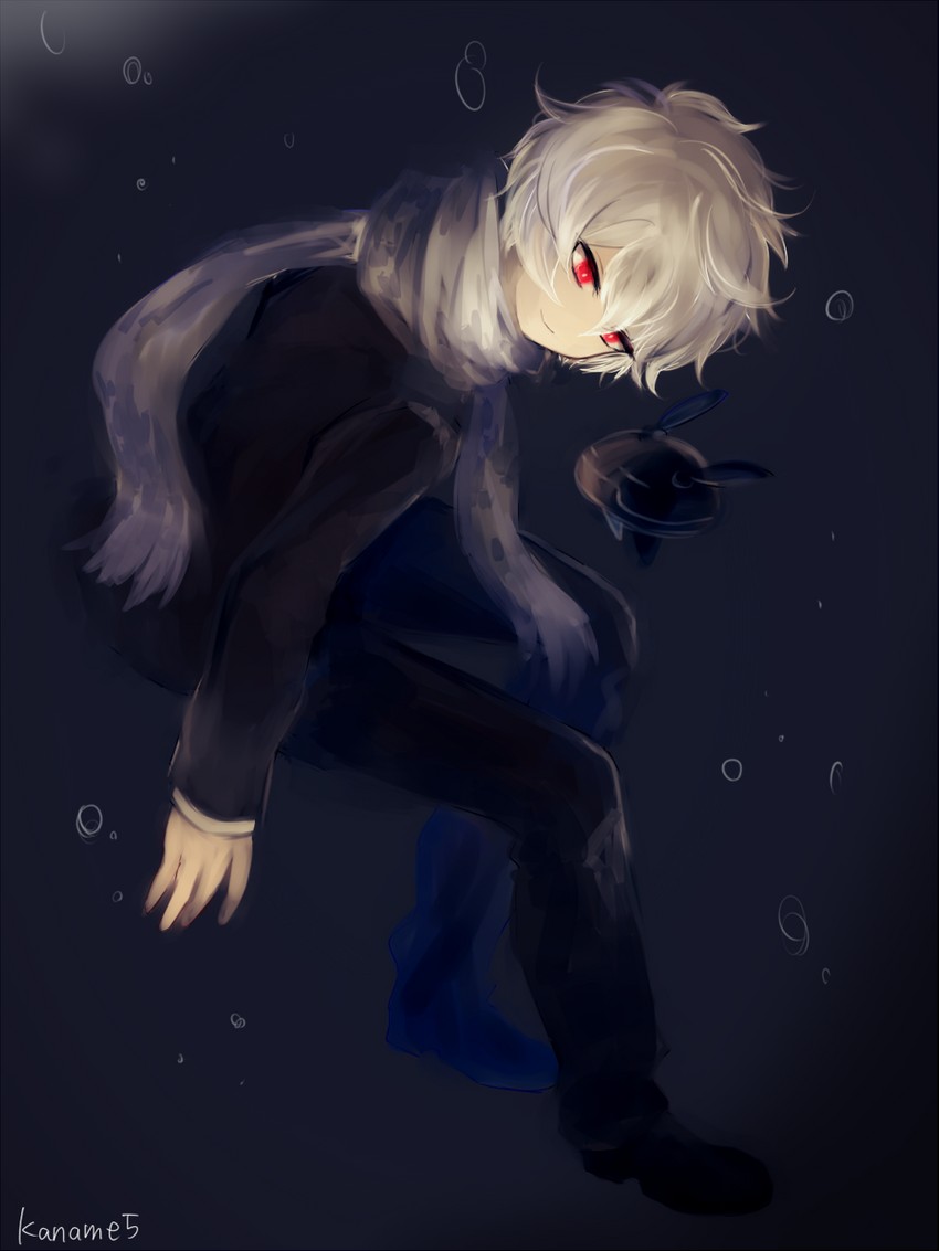 kuga yuuma and replica (world trigger) drawn by tsukumo_kaname