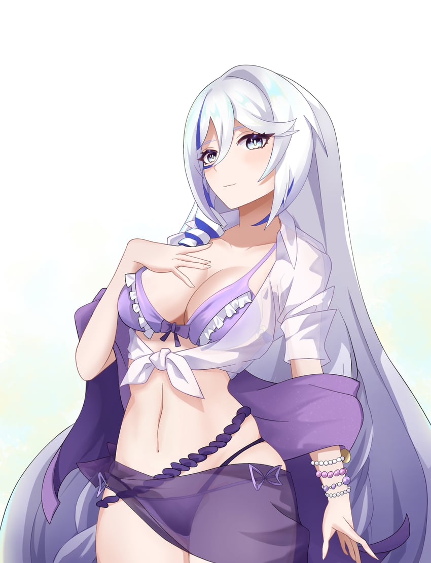 misteln schariac (honkai and 1 more) drawn by west_(user_frmf8438)