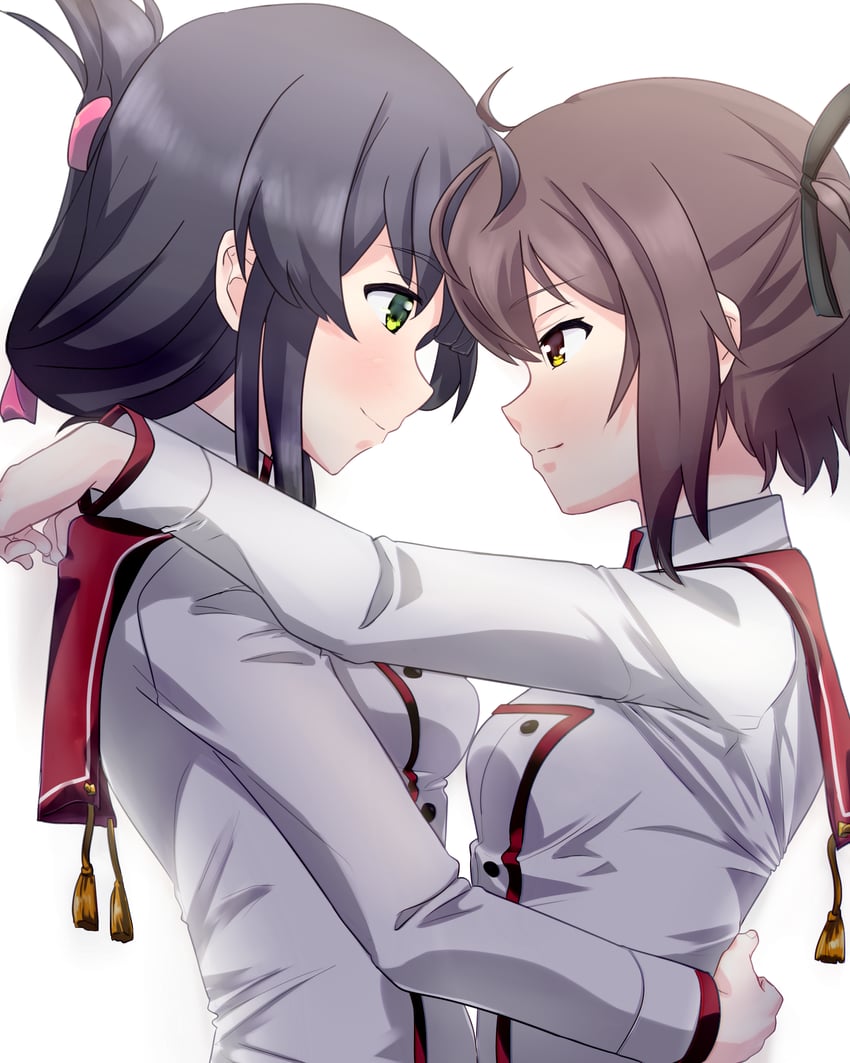 etou kanami and yanase mai (toji no miko) drawn by mashitono_desu