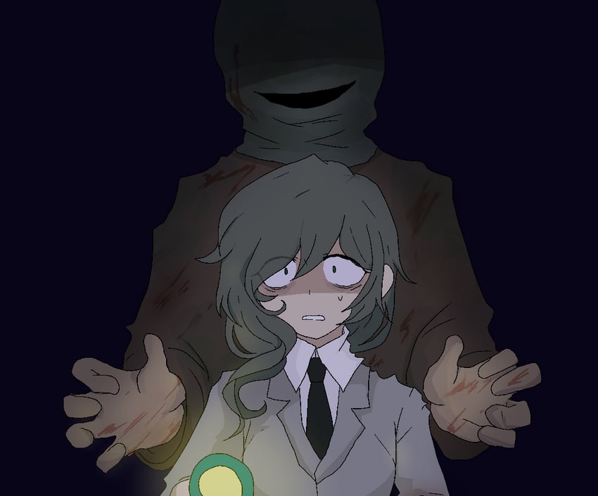 harriet lily and turtle head (turtle head) drawn by gomiisan