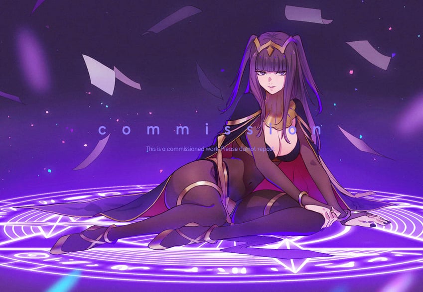 tharja (fire emblem and 1 more) drawn by sumustard