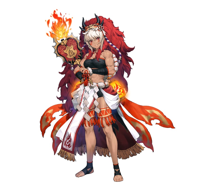 rinkah (fire emblem and 2 more) drawn by chyko