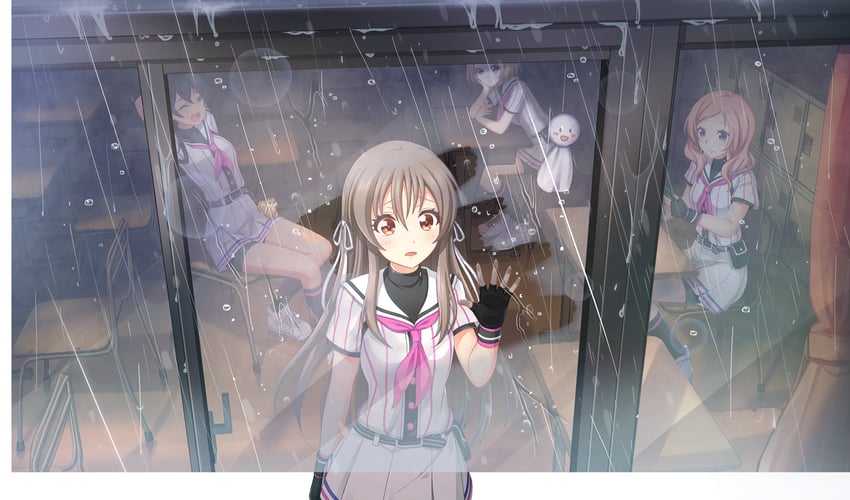 shiina yukari, hanayama emi, akino komugi, and amakusa kotone (cinderella series and 1 more)