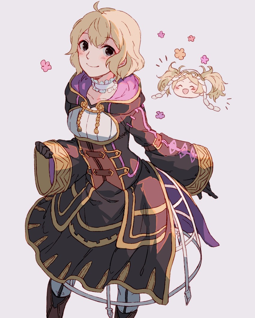female morgan and lissa (fire emblem and 1 more) drawn by rheamii