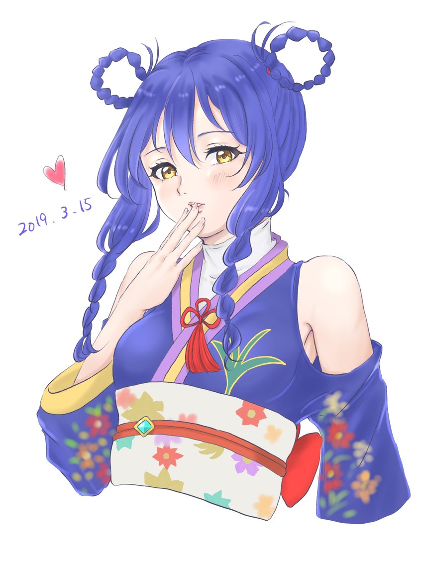 sonoda umi (love live! and 2 more) drawn by ketsuppeta