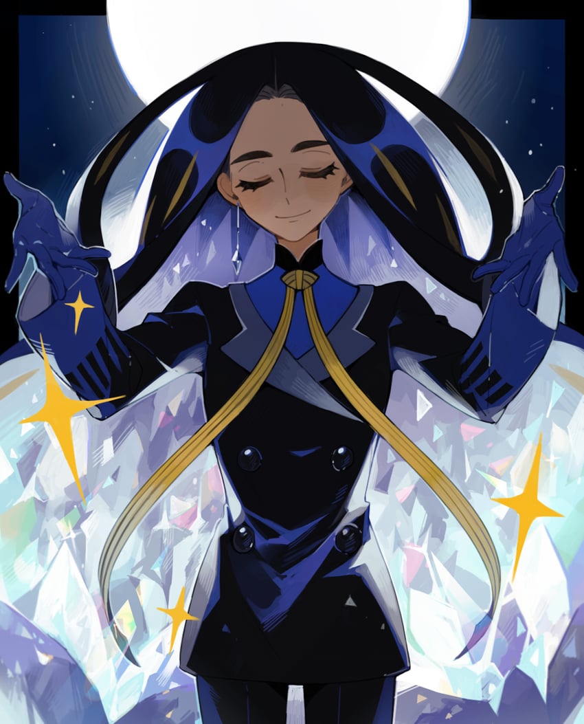 geeta (pokemon and 1 more) drawn by luminous_slime
