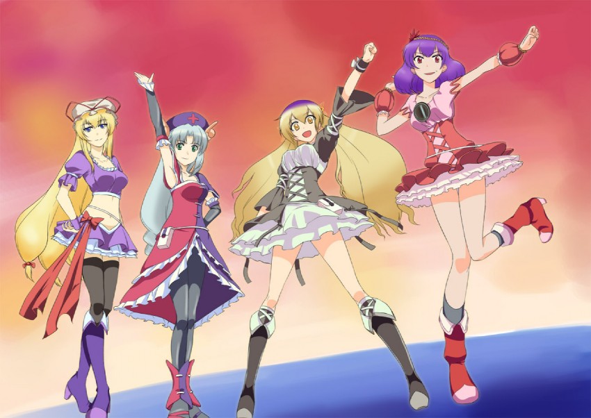 yakumo yukari, hijiri byakuren, yasaka kanako, and yagokoro eirin (touhou and 2 more) drawn by moss_(sphere211)