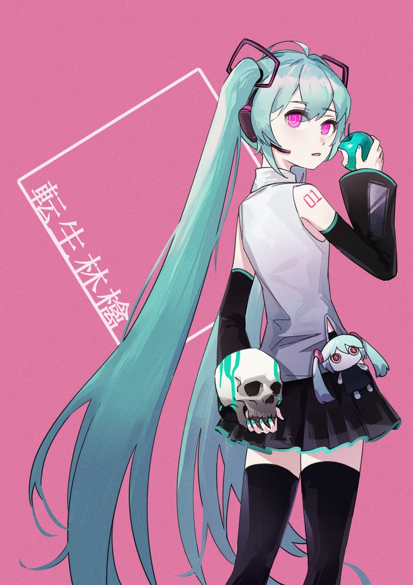 hatsune miku and aimaina (vocaloid and 1 more) drawn by ganezugarrrrr