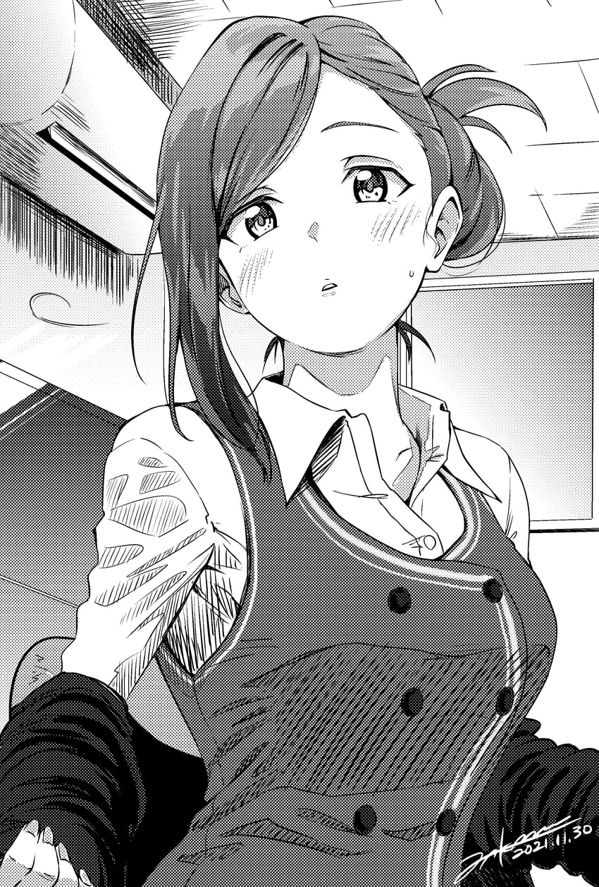 nanakusa hazuki (idolmaster and 1 more) drawn by akane_(getwild23)