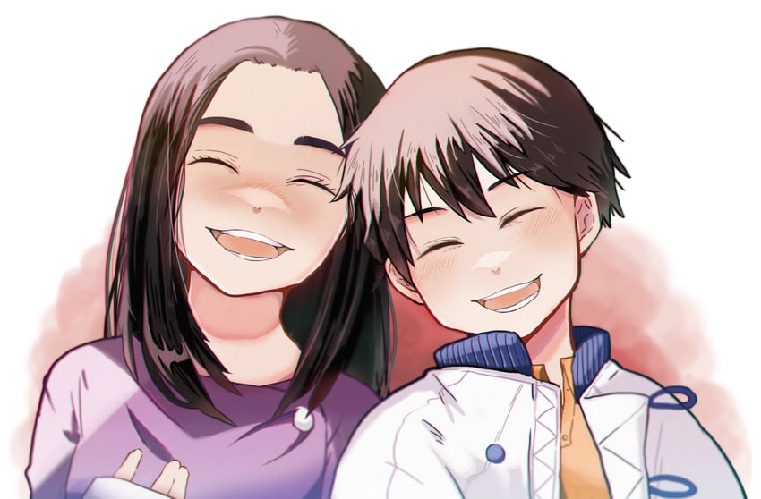 takehaya haruki and takehaya kiriko (tengoku daimakyou) drawn by sitamayuchan