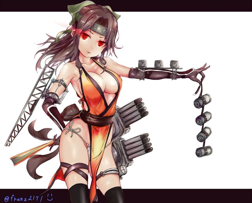 jintsuu and jintsuu kai ni (kantai collection) drawn by franz_(217franz)