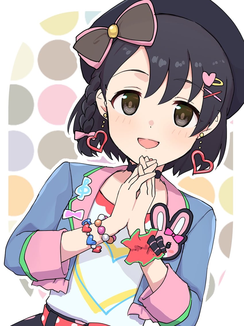 sasaki chie (idolmaster and 2 more) drawn by montamo739