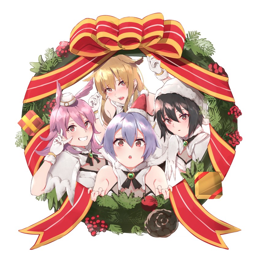 tomoe gozen, valkyrie, ortlinde, thrud, and hildr (fate and 1 more) drawn by vegetablenabe